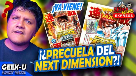 Llegada Inminente Del Final Del Next Dimension Habr Precuela