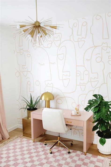 When To Wallpaper An Accent Wall - A Beautiful Mess