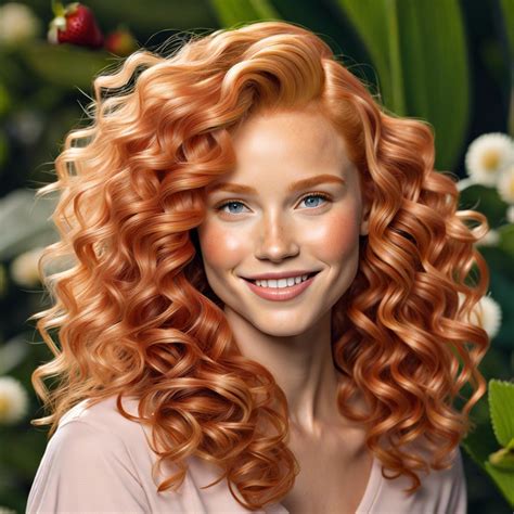 Strawberry Blonde Curly Hair Ideas To Inspire Your Next Look Burst