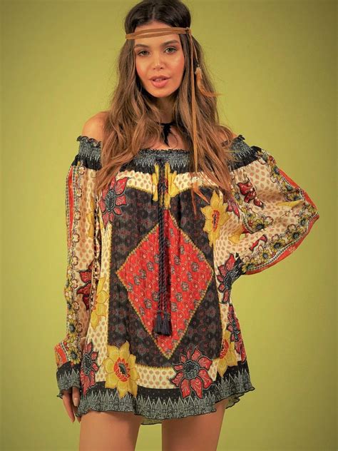 Blouse Solena Style Hippie Chic De La Marque Br Silienne Yacamim