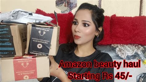 Amazon Beauty Haul Starting Rs Huge Make Up Haul Shaziyastyle