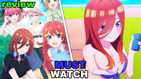 The Quintessential Quintuplets Anime Review In Hindi Youtube