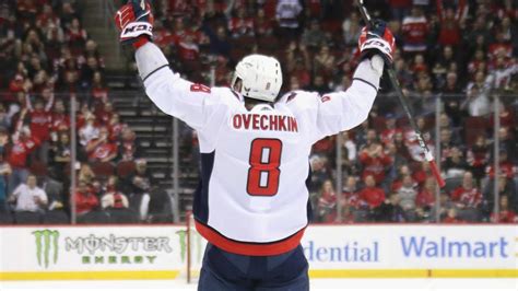 Alex Ovechkin 700 Capitals Star Nets Milestone Goal Against Devils