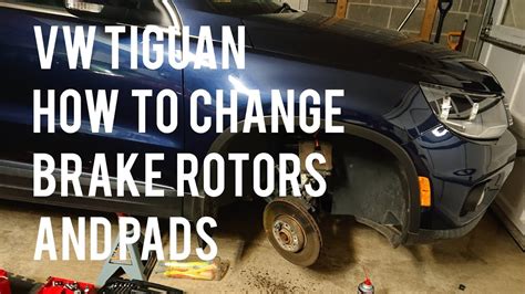 VW Volkswagen Tiguan How To Change Replace Right Front Brake Pads And