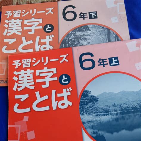 【やや傷や汚れあり】内容濃い2冊セット 小学6年 漢字と言葉 上下 予習シリーズ 四谷大塚 の落札情報詳細 ヤフオク落札価格検索 オークフリー