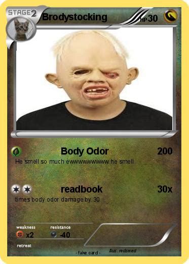 Pokémon Brodystocking Body Odor My Pokemon Card