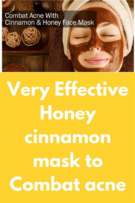 Very Effective Honey Cinnamon Mask To Combat Acne To Make This Mask You