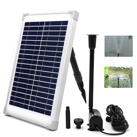 Buy ECO WORTHY Solar Water Pump Kit 12 W 196GPH Brushless Submersible