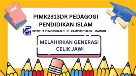 Pedagogi Pendidikan Islam Pdpppa Amirah Ahmad Flip Pdf Anyflip