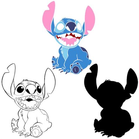 Disney Stitch SVG Cricut