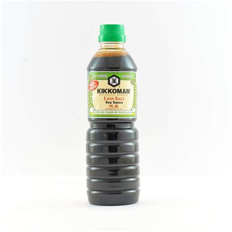 Kikkoman Reduced Sodium Soy Sauce 600ml Arc Asian Grocer