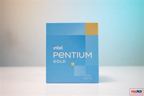 CPU Intel Pentium Gold G7400 3 7GHz 2 nhân 4 luồng 6MB Cache 46W