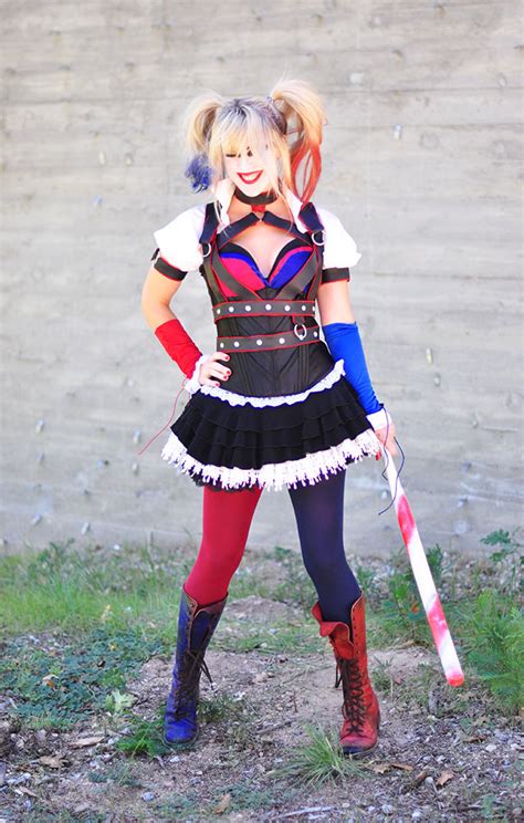 Diy Harley Quinn Costume Arkham Knight Corset Tutorial Love Maegan