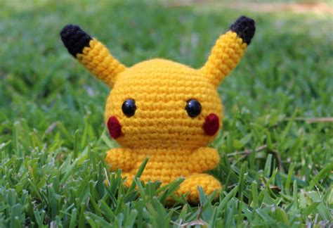 Free Pikachu Crochet Pattern Amigurumi Pokemon Stitches