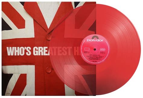 Who's Greatest Hits on coloured vinyl reissue - The Who