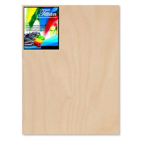 X Wooden Art Panels Titian Artworx Art Supplies