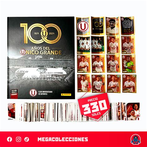 Álbum Tapa Dura Centenario Universitario de Deportes U Panini Set