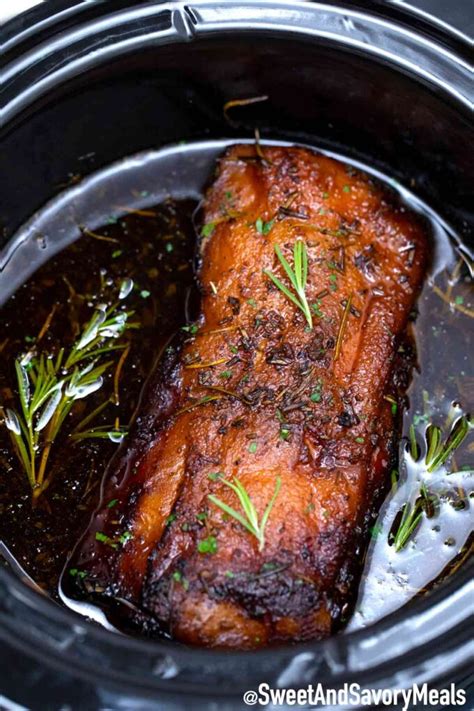 Slow Cooker Balsamic Brown Sugar Pork Roast Artofit