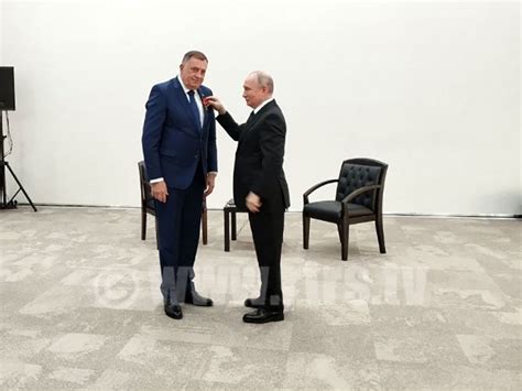 Dodik se sastao s Putinom Republika Srpska je naš prijatelj Jabuka tv