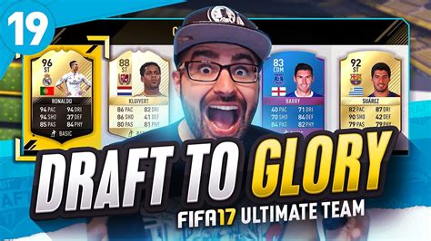 MY BEST DRAFT PICKS IN FIFA 17 DRAFT TO GLORY FIFA 17 ULTIMATE TEAM