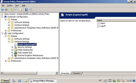 How To Use A Windows Active Directory Group Policy Object Gpo To Logon And Logout Users