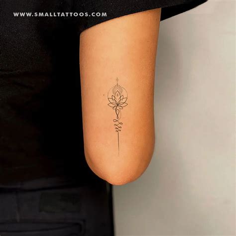 Lotus Unalome Temporary Tattoo Set Of 3 Artofit