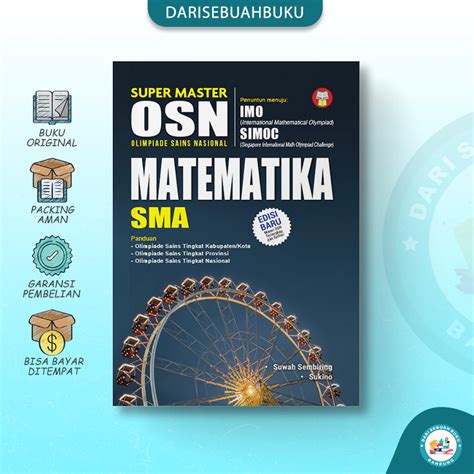 Jual Buku Super Master Osn Matematika Untuk Sma Edisi Terbaru