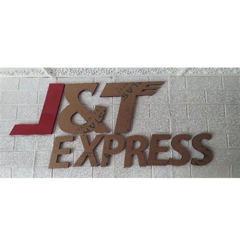 Jnt Express Acrylic Logo Eva Sponge For Wall Jandt Express Acrylic Logo Shopee Malaysia