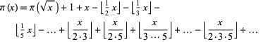 Sieve Of Eratosthenes