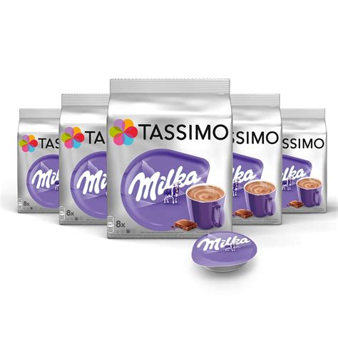 Tassimo Kapseln 40 Milka Kakao Kapseln 5er Pack 5 x 8 Getränke