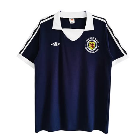 Vintage Soccer Jersey Scotland Home 1978 Gogoalshop