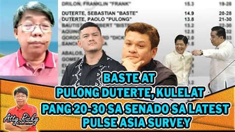 Baste At Pulong Duterte Kulelat Pang Sa Senado Sa Latest Pulse