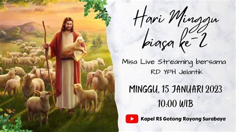 Misa Hari Minggu Biasa Ii Jan Youtube