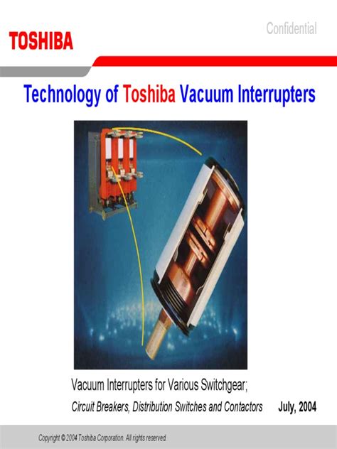 Vacuum Interrupters Technology (07 - 04) | PDF | Electric Arc | Physics