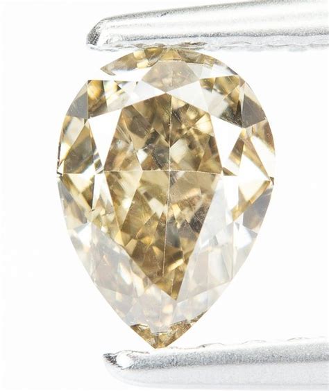 Diamond 0 51 Ct Natural Fancy Light Grayish Yellowish Catawiki