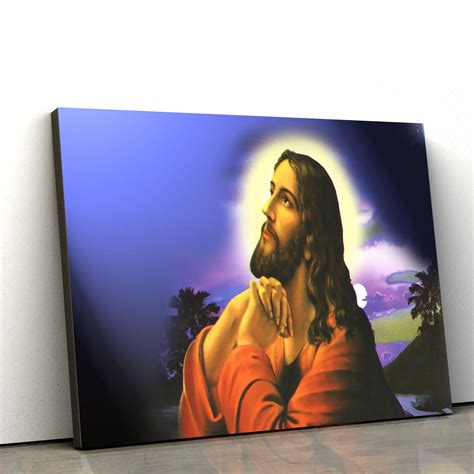 Jesus Christ Jesus Canvas Wall Art Christian Wall Art Ciaocustom