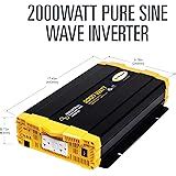 Amazon Go Power GP SW2000 12 2000 Watt Pure Sine Wave Inverter