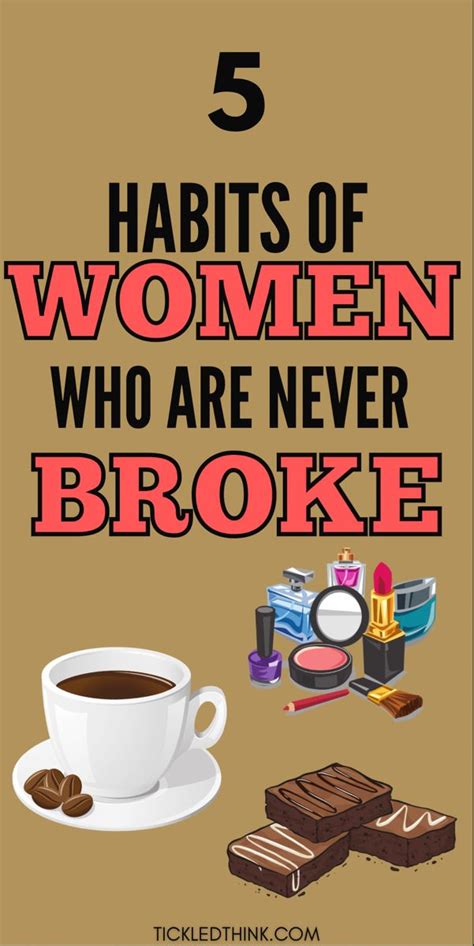 Habits Of Women Who Are Never Broke Best Money Saving Tips Money