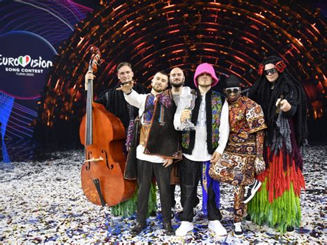 Eurovision Song Contest 2022 Vince L Ucraina Della Kalush Orchestra