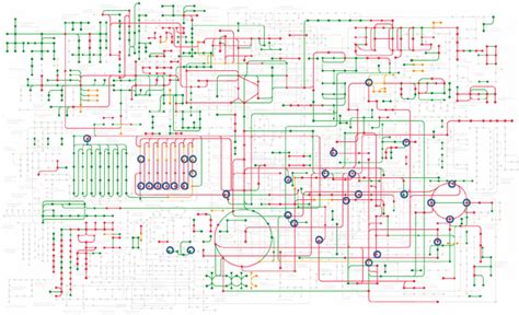 Visualization Of 375 IEMs In Our IEM Compendium On The Human Metabolic