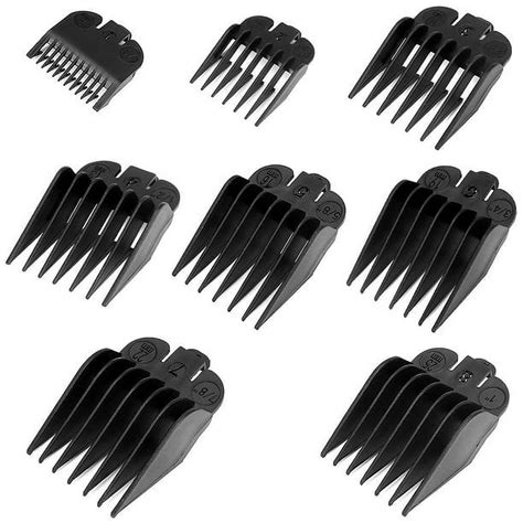 Professional Hair Clipper Guide Combs Clipper Guide Comb Set 8 Sizes