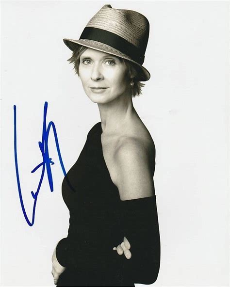 Cynthia Nixon Signed Autographed 8x10 Sex And The City Miranda Hobbes Photograph Ebay