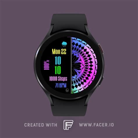 Linlay Designs™ Vertical Info Watch Face For Apple Watch Samsung