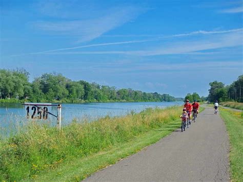 Welland Canal Bike Trail Map