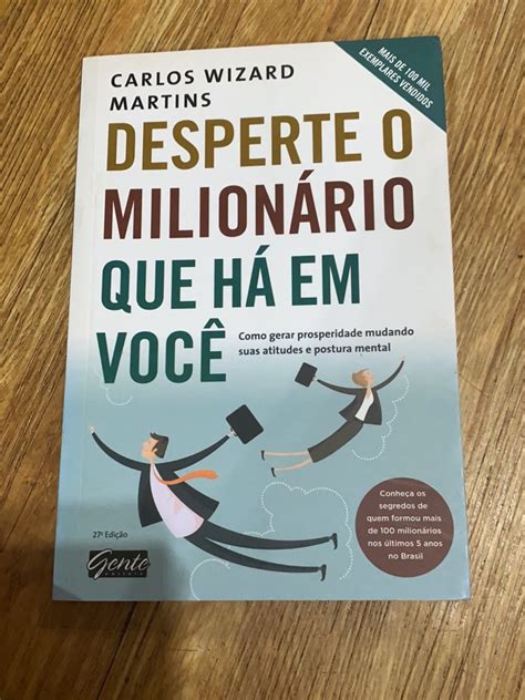 Livro Desperte O Milion Rio Que H Em Voc Carlos Wizard Martins