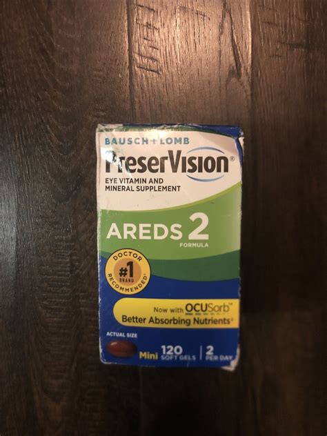 Preservision Bausch Lomb Areds Formula Mini Softgels