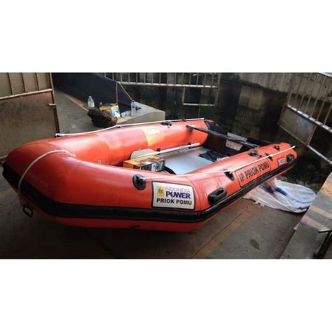 Perahu Karet PVC Rubber Boat RESCUE KAPAL Kapasitas 8org Lazada