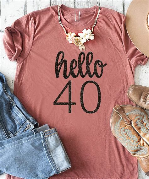 40th Birthday Party Shirts