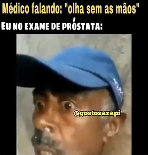 Médico falando olha sem as mãos EU NO EXAME DE PRÓSTATA iFunny