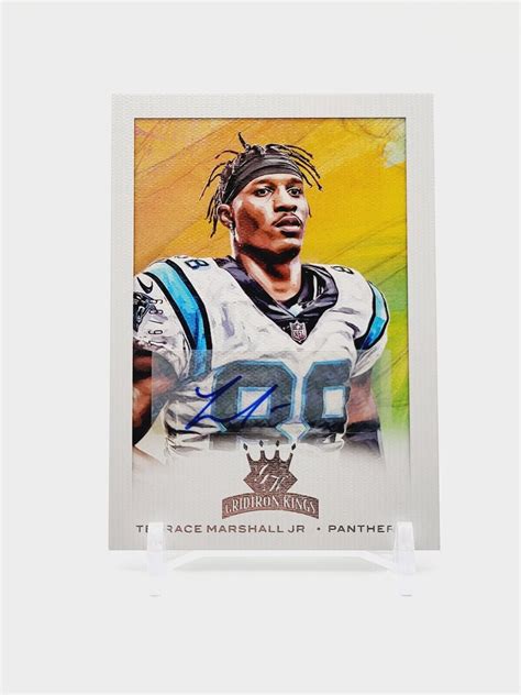 Terrace Marshall JR ROOKIE AUTO 99 Gridiron Kings 2021 Panini